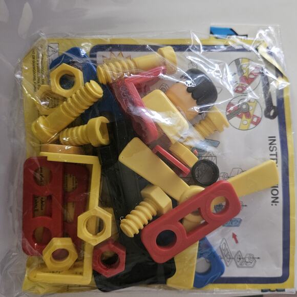 Vintage Atco Construction Series 25 Pieces 10041 New in Package - Picture 2 of 2